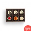 "bon" (Sant Jordi/1) - Bombons amb missatge - 6ut