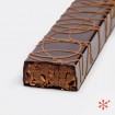 Torró artesà de kikos salats, xocolata i praliné