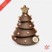 Árbol de Navidad de chocolate negro