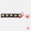 Pack "2025" - 5 de bombons de xocolata per Cap d'any